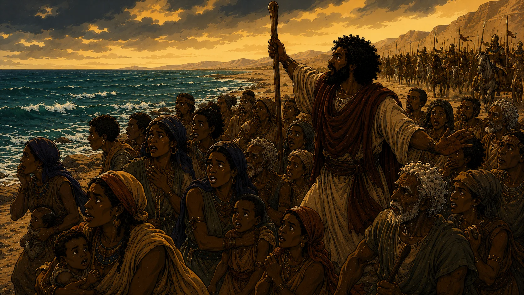 Pharaoh Pursues — The Chariots — Exodus 14:1–14